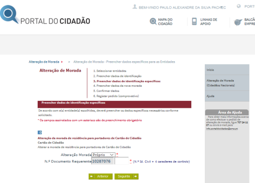 2. OBJETIVOS COLABORAR SIMPLIFICAR INOVAR 16 2 - Adesão ao Sistema de Alteração de Morada (SAM) do Portal do Cidadão com receção da Morada Securizada via circuito alteração de morada do Cartão do