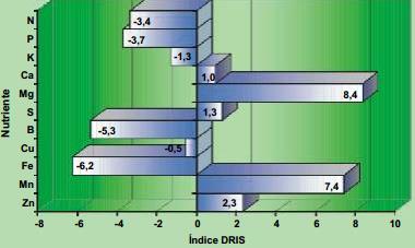 35 Tabela 12. Concentrações de nutrientes usadas na interpretação dos resultados das análises de folha de soja do terço superior no início do florescimento (Estádio R1). Fonte: OLIVEIRA et al., 2008.