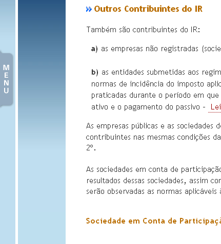 manipular a informação apresentada pela página. 1.