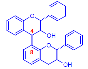 Taninos condensados Quando tratados com ácidos ou enzimas, se convertem em compostos vermelhos