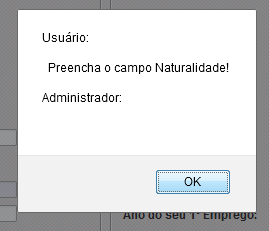 Para Finalizar, clicar em Atualizar Cadastro na parte inferior da janela do navegador.