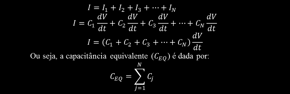 Capacitor em série e paralelo paralelo (A