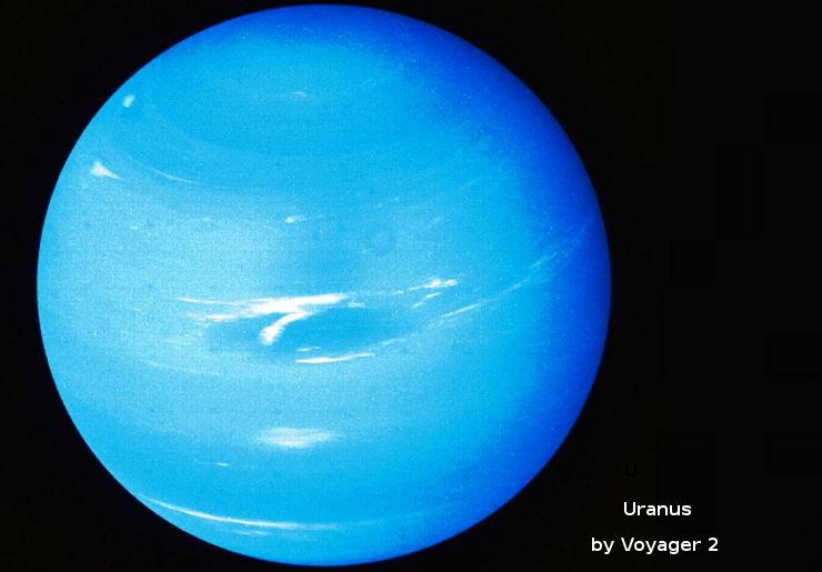 Urano Urano é o sétimo planeta a partir do