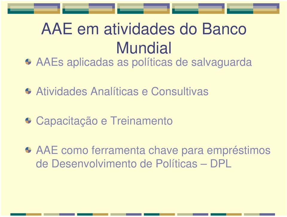 Consultivas Capacitação e Treinamento AAE como