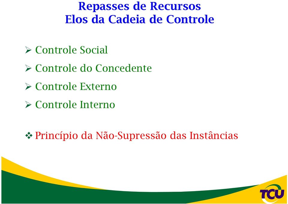 Concedente Controle Externo Controle