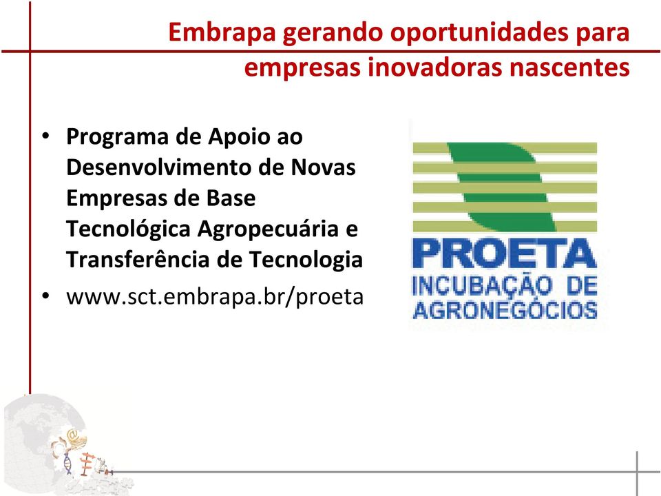 Desenvolvimento de Novas Empresas de Base