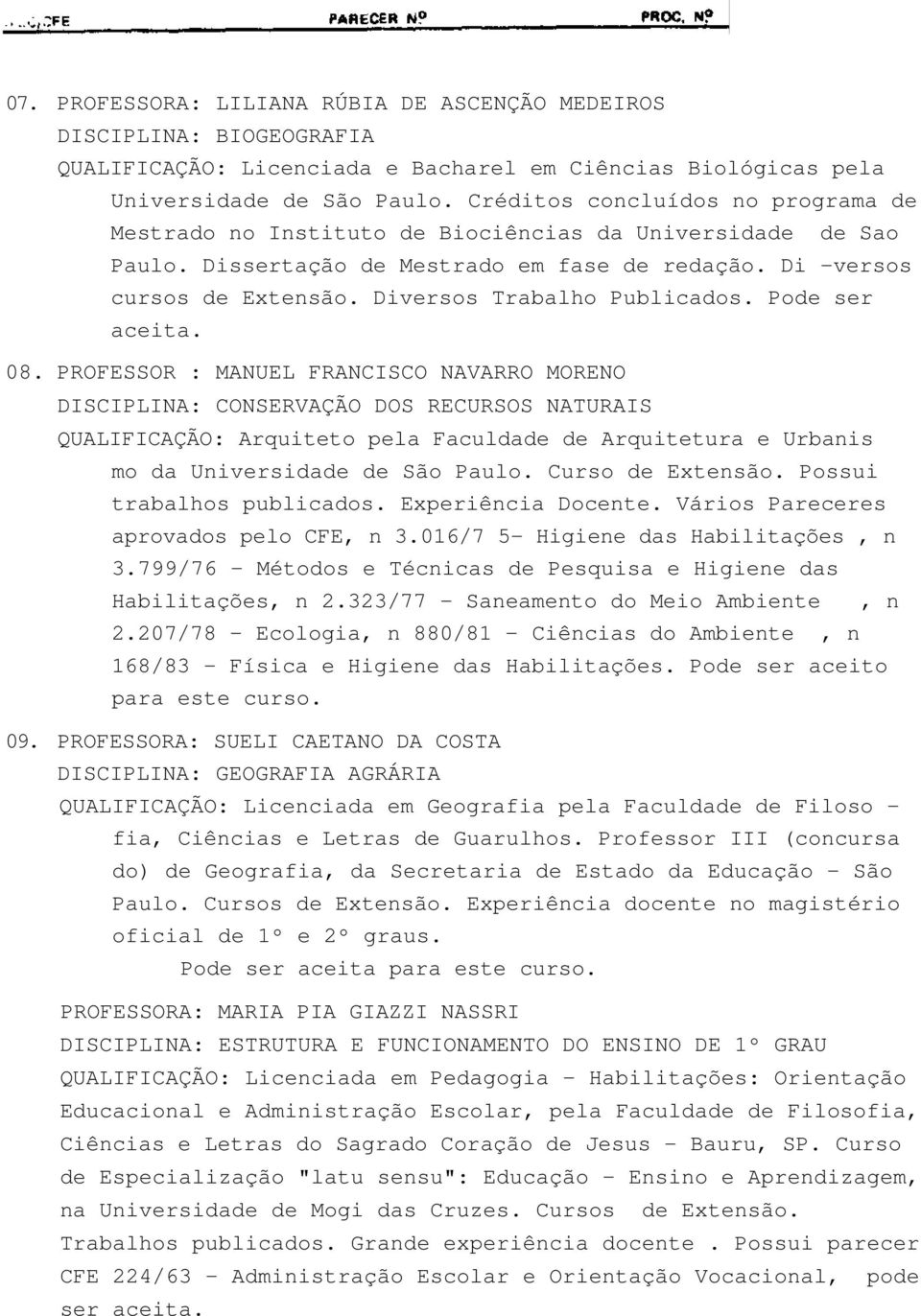 Diversos Trabalho Publicados. Pode ser aceita. 08.