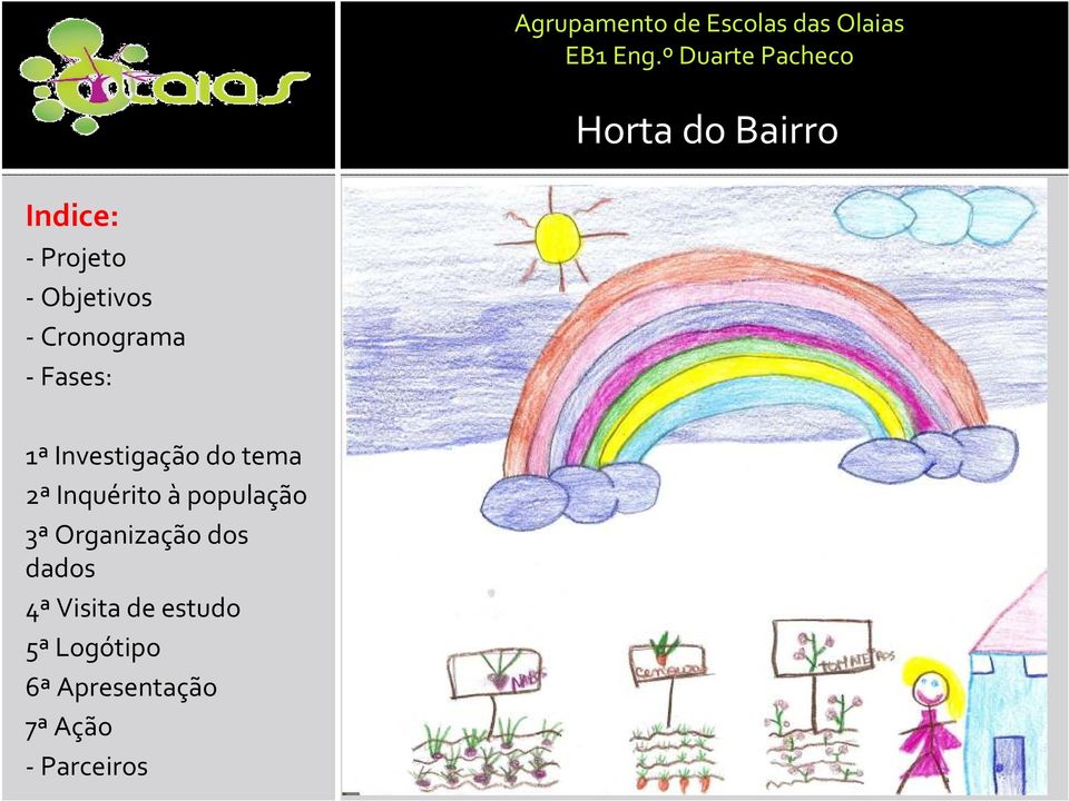 3ªOrganização dos dados 4ª