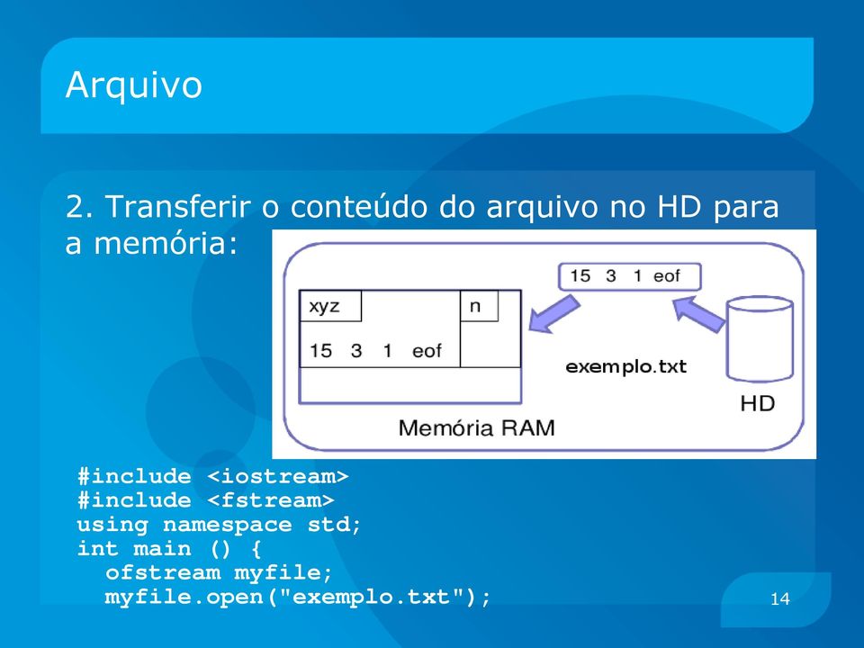 <fstream> using namespace std; int main () {