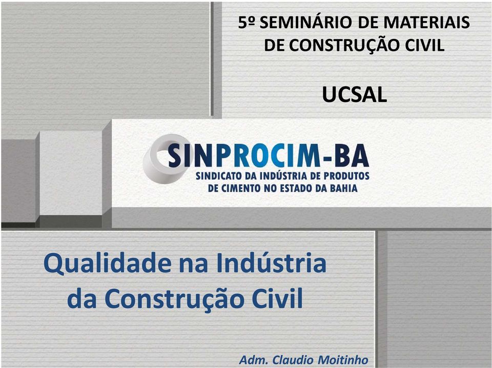 CONSTRUÇÃO CIVIL UCSAL