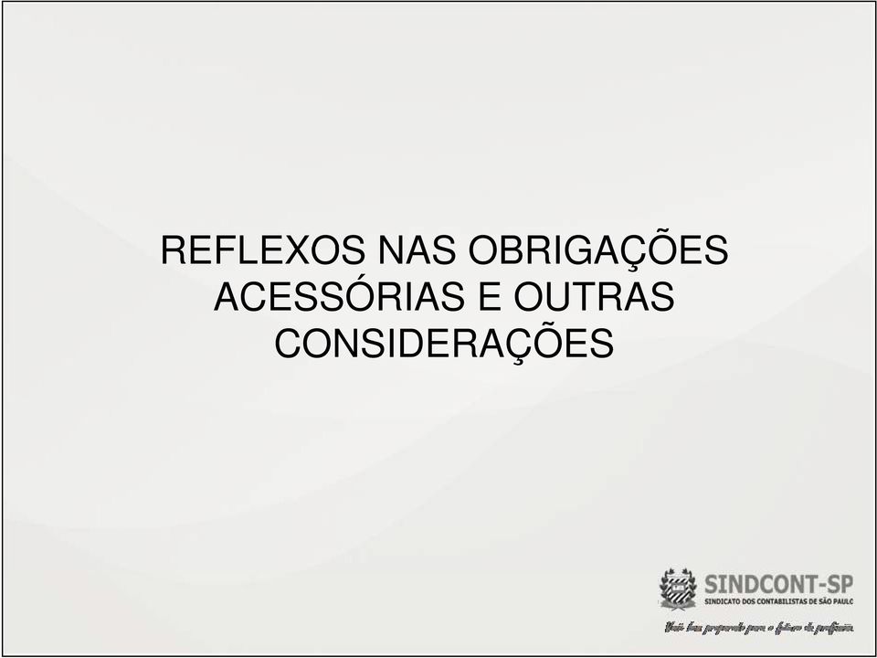 ACESSÓRIAS E