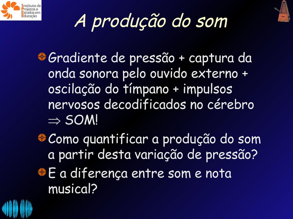 decodificados no cérebro SOM!