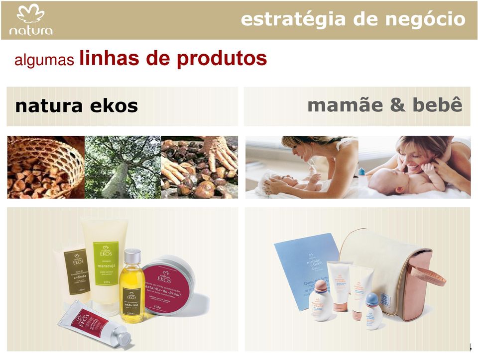 linhas natura ekos