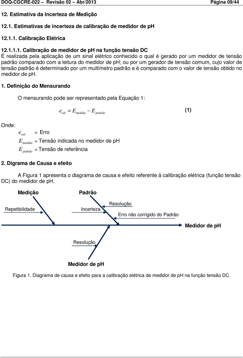 Estmatva da Incerteza de Medção 1.