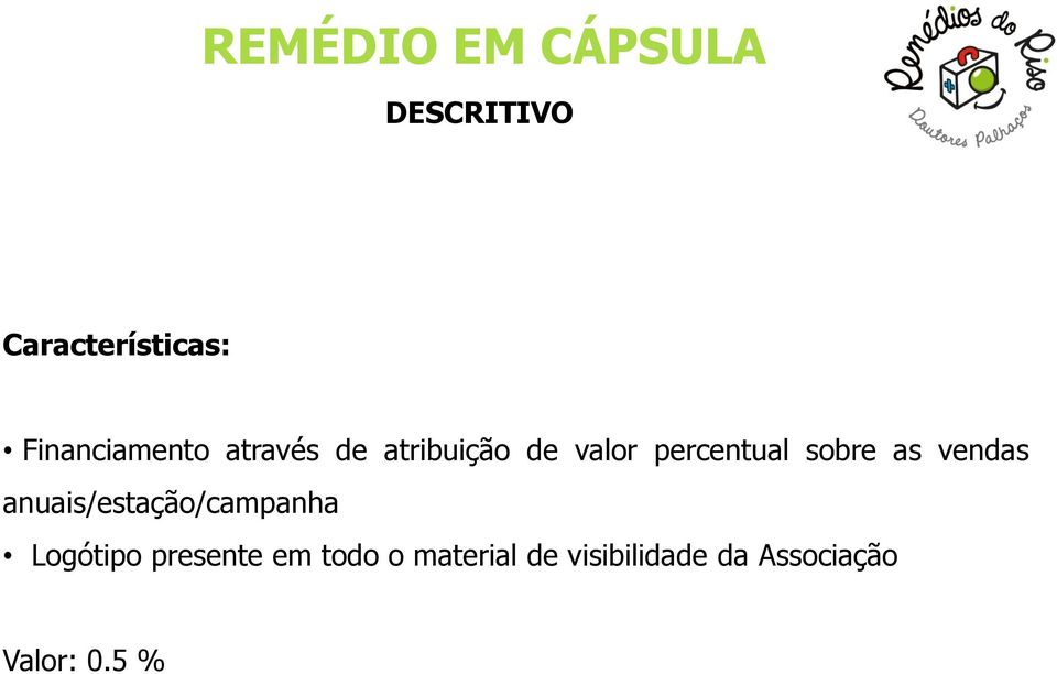 sobre as vendas anuais/estação/campanha Logótipo