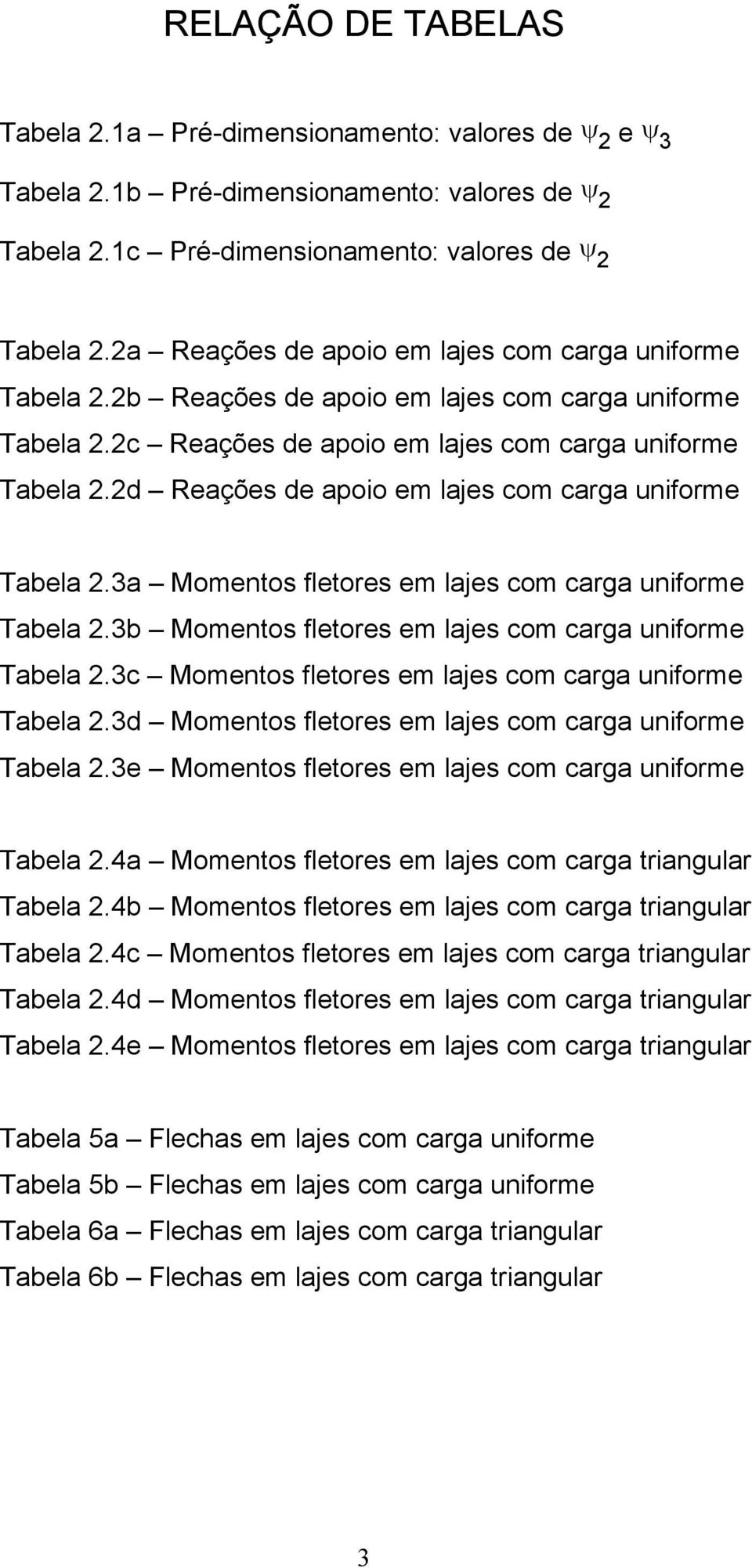 3 Momentos fetores em jes com crg uniforme Te.3c Momentos fetores em jes com crg uniforme Te.3d Momentos fetores em jes com crg uniforme Te.3e Momentos fetores em jes com crg uniforme Te.