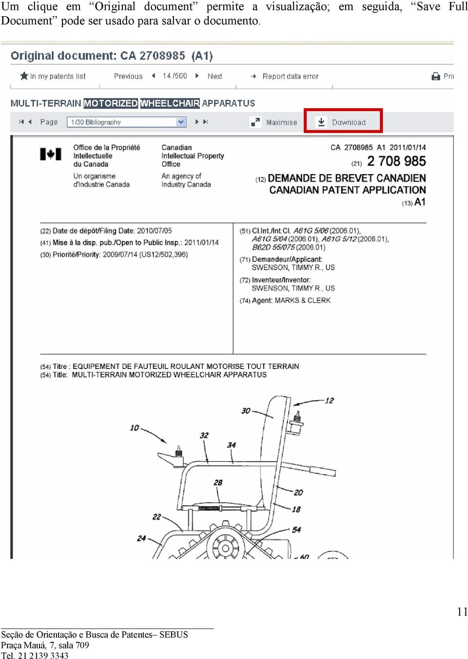 seguida, Save Full Document