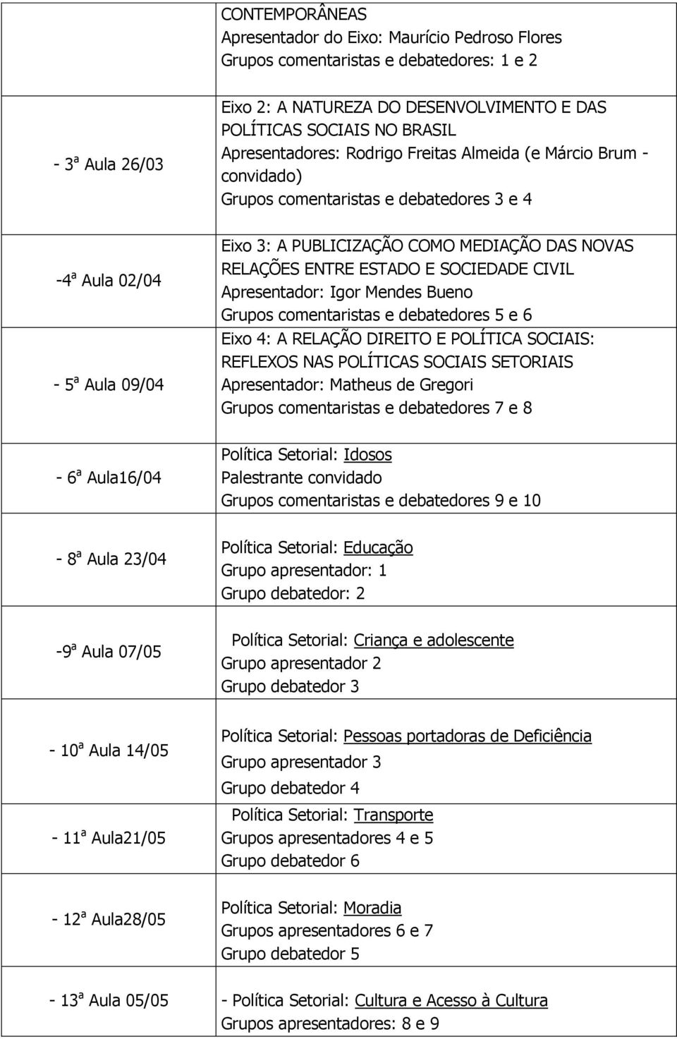 ENTRE ESTADO E SOCIEDADE CIVIL Apresentador: Igor Mendes Bueno Grupos comentaristas e debatedores 5 e 6 Eixo 4: A RELAÇÃO DIREITO E POLÍTICA SOCIAIS: REFLEXOS NAS POLÍTICAS SOCIAIS SETORIAIS