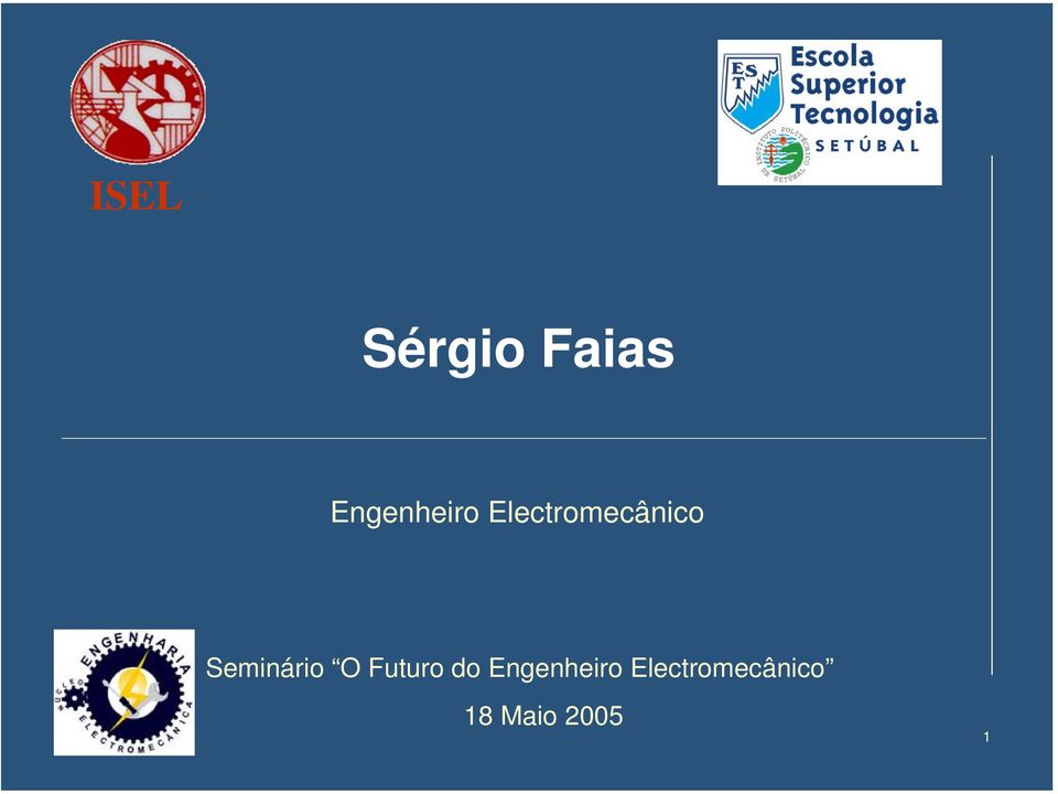 Seminário O Futuro do  18