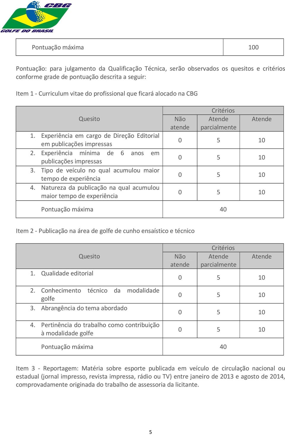 Tipo de veículo no qual acumulou maior tempo de experiência 4.