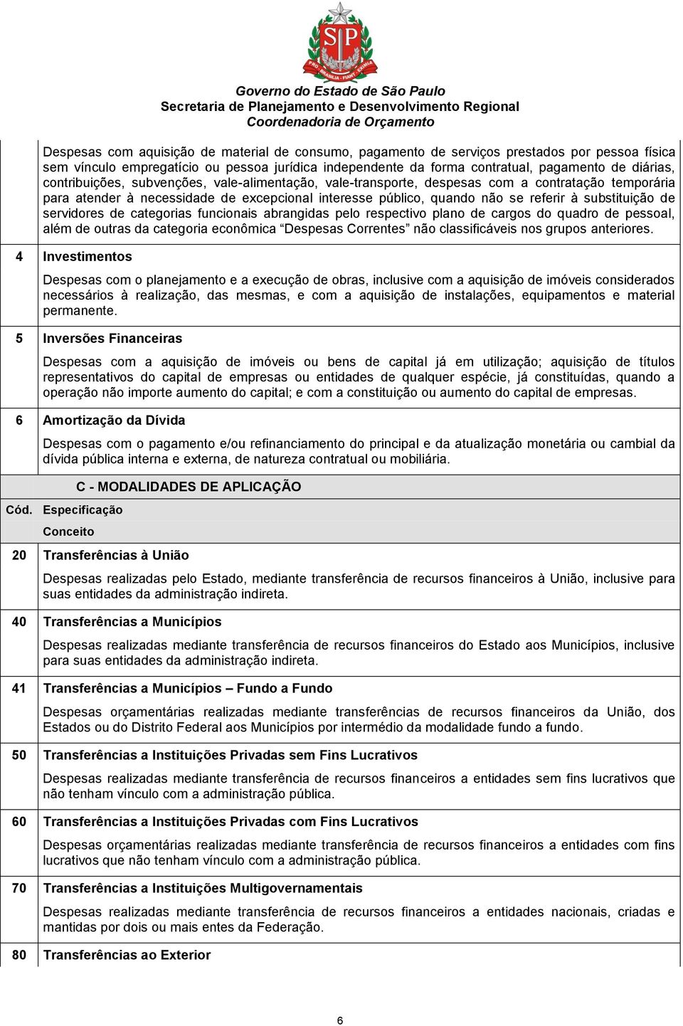 de servidores de categorias funcionais abrangidas pelo respectivo plano de cargos do quadro de pessoal, além de outras da categoria econômica Despesas Correntes não classificáveis nos grupos