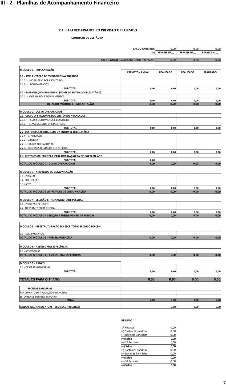 REALIZADO REALIZADO REALIZADO 1.1 IMPLANTAÇÃO DE ESCRITÓRIOS AVANÇADOS 1.1.1 MOBILIÁRIO POR ESCRITÓRIO 1.1.2 