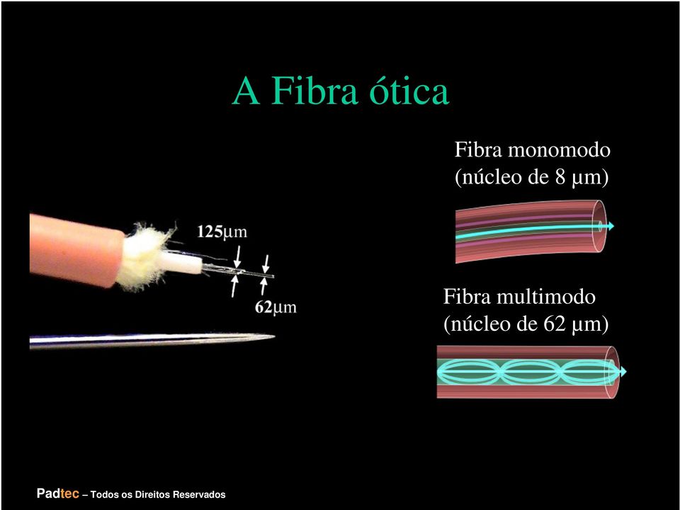 8 µm) Fibra