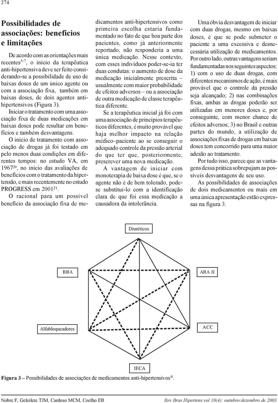 Iniciar o tratamento com uma associação fixa de duas medicações em baixas doses pode resultar em benefícios e também desvantagens.