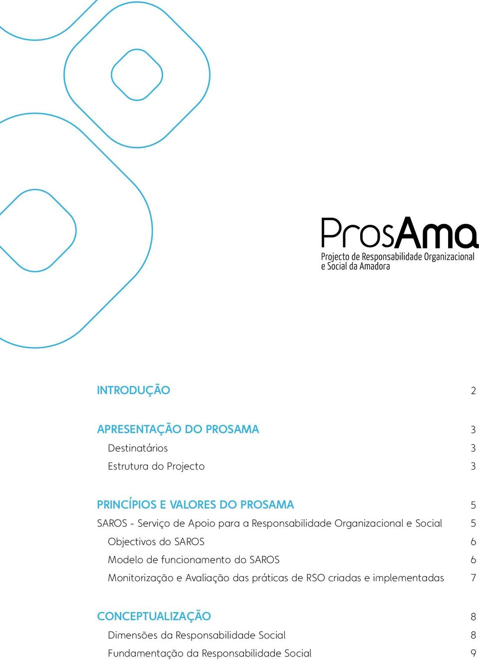 6 Modelo de funcionamento do SAROS 6 Monitorização e Avaliação das práticas de RSO criadas e