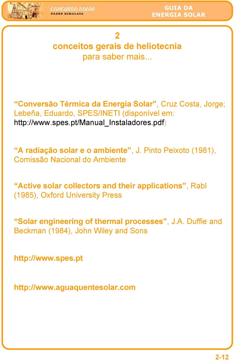 pt/manual_instaladores.pdf) A radiação solar e o ambiente, J.