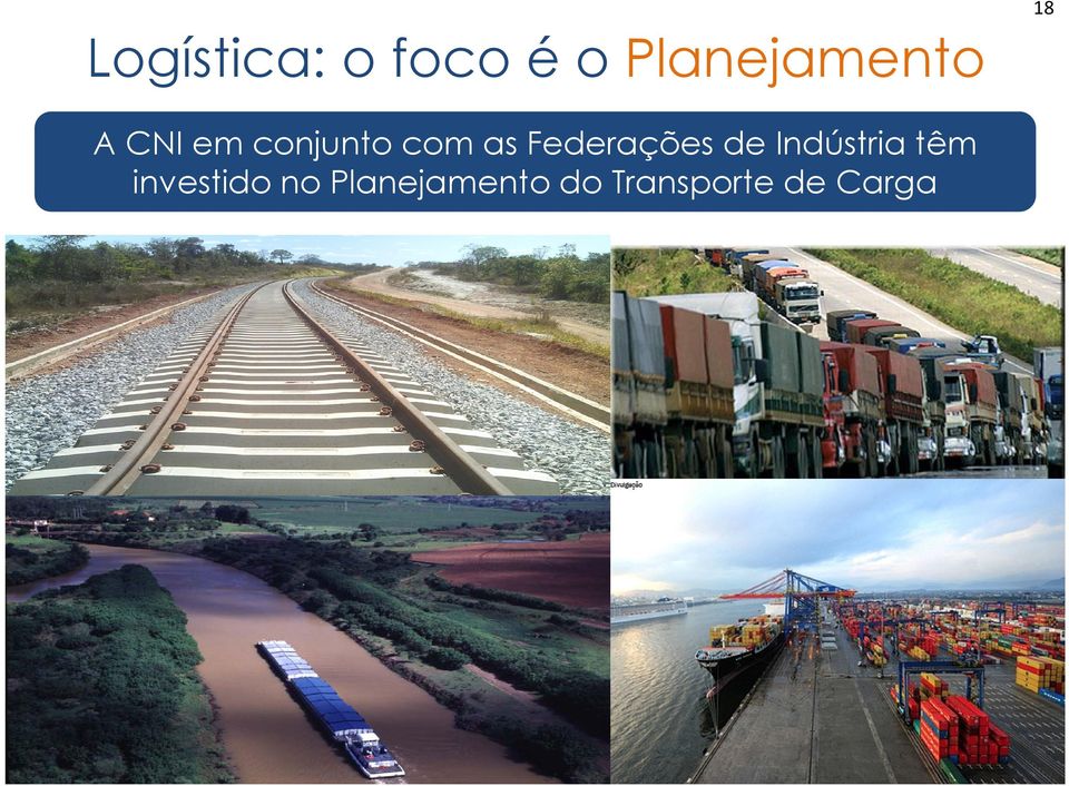 Federações de Indústria têm