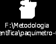 Instrumentos com Nonios Paquímetro: Escala Milimetrada: leitura significativa até a ordem decimal de Escala