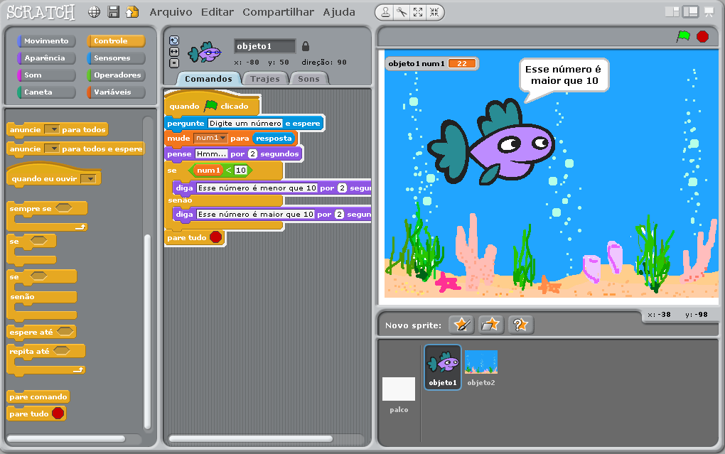 Figura 2 - Animação criada no Scratch GAMESTAR MECHANIC O Gamestar Mechanic é um recurso computacional desenvolvido como parte da iniciativa da MacArthur Foundation Digital Media Learning, por meio