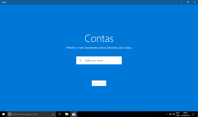 Windows aplicativos Email, Calendário e Pessoas Os aplicativos Email, Calendário e Pessoas já vêm instalados por padrão no Windows 10.