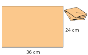 6. O João tem uma folha de cartolina, retangular, com 36 cm de comprimento e 24 cm de largura. Pretende dividir a folha em quadrados com o maior lado possível, sem desperdiçar cartolina.