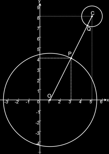 QUESTÃO 1. (UEFS-015.) Os ponos P(0, 1) e Q(4, 4) são dois vérices de um riângulo, cujo erceiro vérice é um pono da rea r: x 4y = 6.