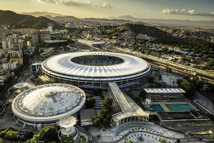 atletas de basquetebol, pentatlo moderno e esgrima, o Centro Olímpico de BMX e o Estádio Olímpico de Canoagem Slalom.