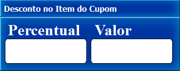 Após informar a quantidade pressione a tecla Enter do teclado para confirmar.