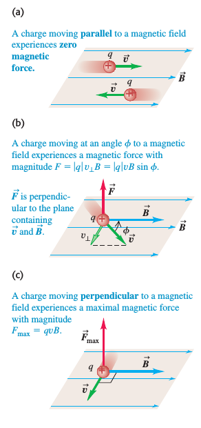 Força Magnética Força Magnética: Cargas em movimento geram campo magnético; Uma carga teste q0 em movimento interage com este campo, sofrendo um a força magnética: Depende da carga elétrica; Depende