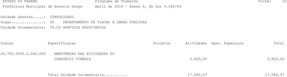 02 SERVICOS RODOVIARIOS 26.782.0005.2.042.