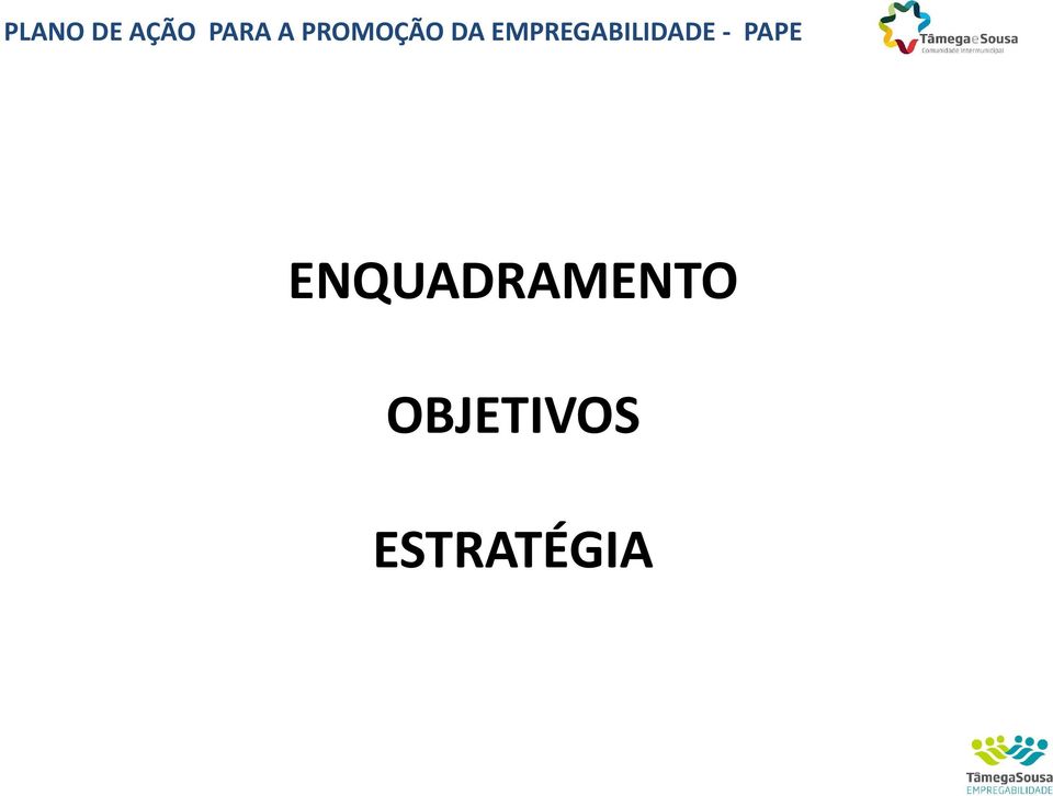 EMPREGABILIDADE - PAPE