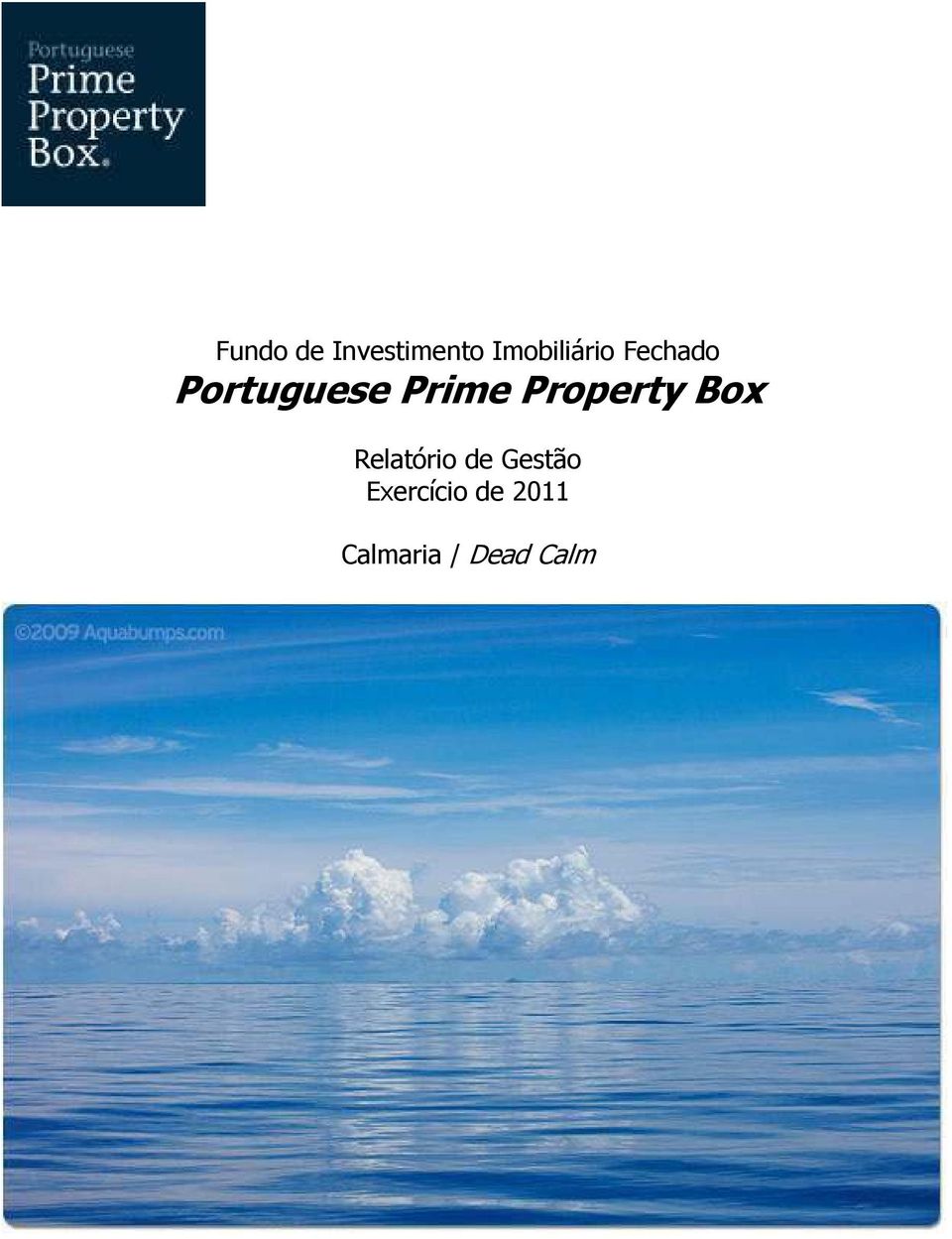 Prime Property Box Relatório de