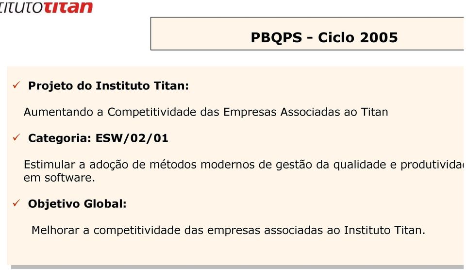 adoção métodos métodos mornos mornos gstão gstão da da qualida qualida produtividad m m softwar.