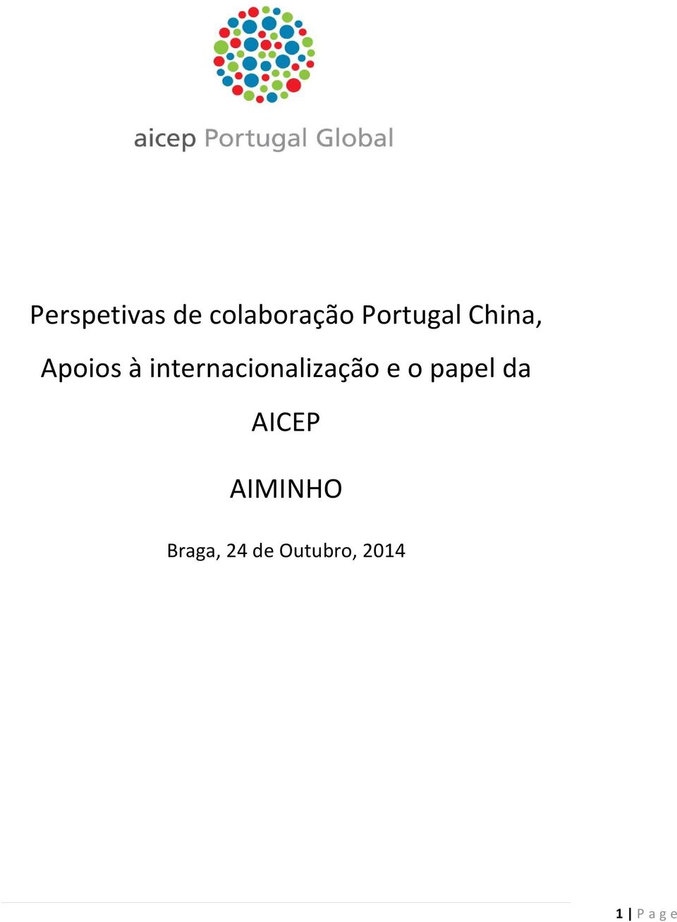 internacionalização e o papel da