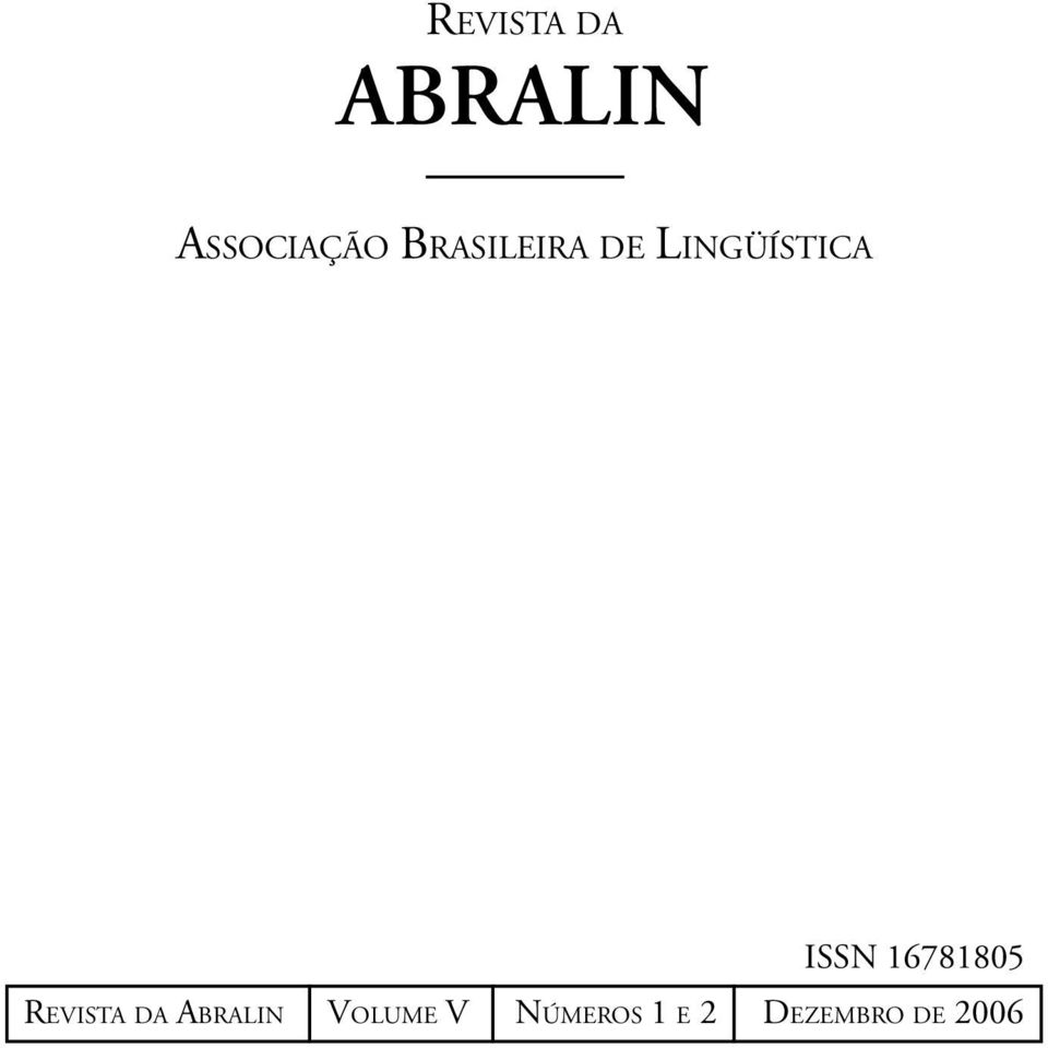 16781805 REVISTA DA ABRALIN