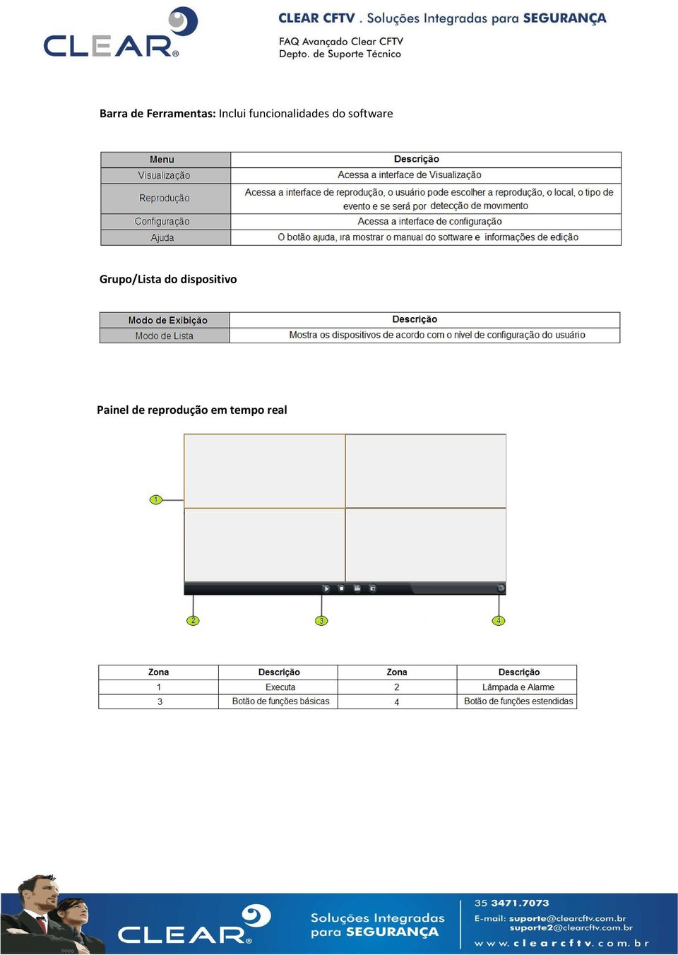 Grupo/Lista do dispositivo