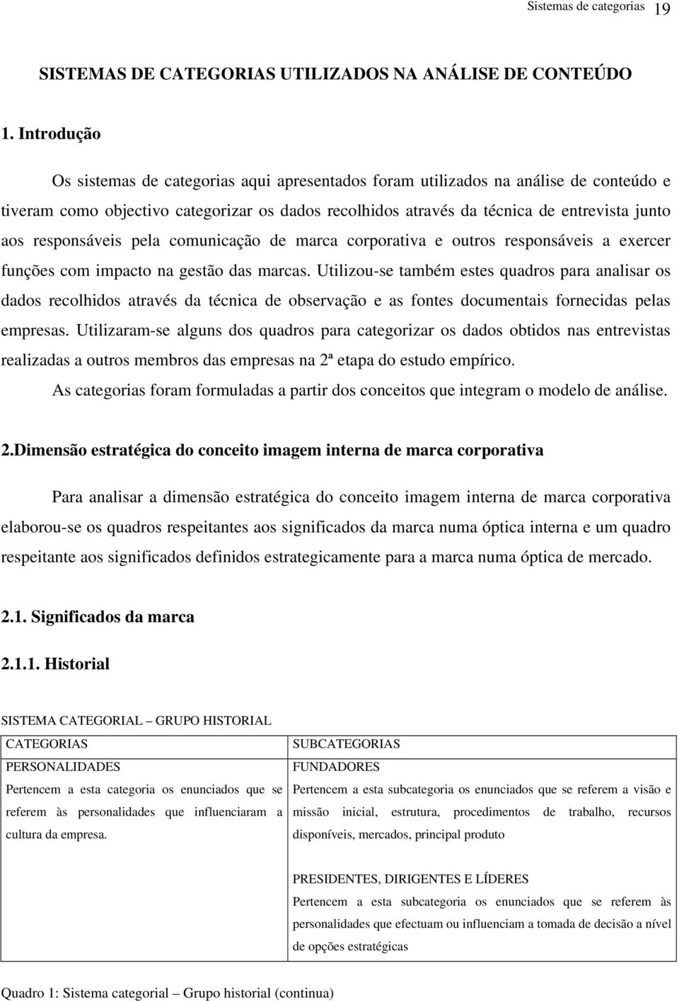 responsáveis pela comunicação de marca corporativa e outros responsáveis a exercer funções com impacto na gestão das marcas.