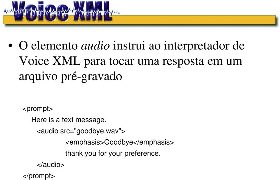 is a text message. <audio src="goodbye.