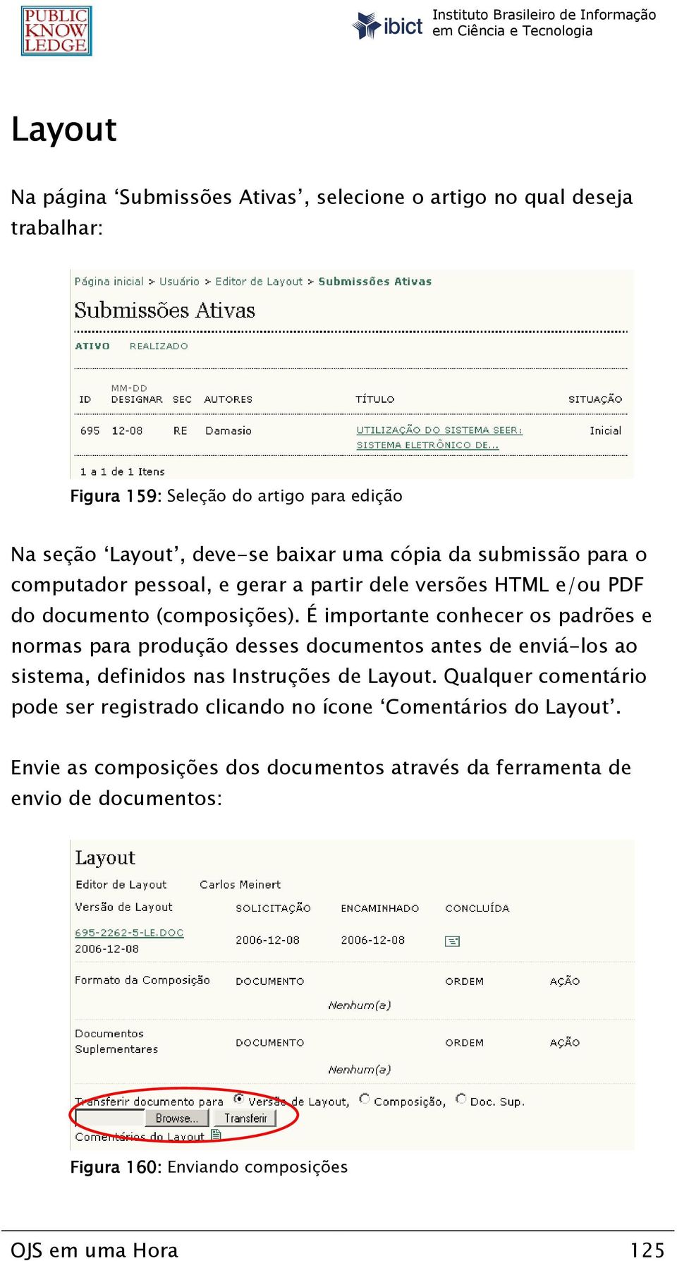 É importante conhecer os padrões e normas para produção desses documentos antes de enviá-los ao sistema, definidos nas Instruções de Layout.