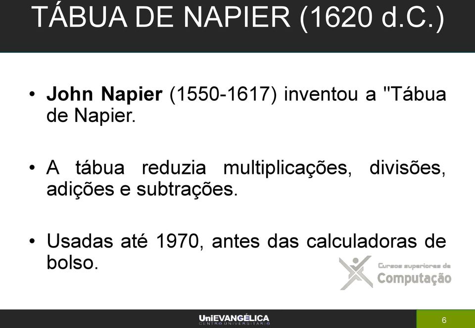 Napier.